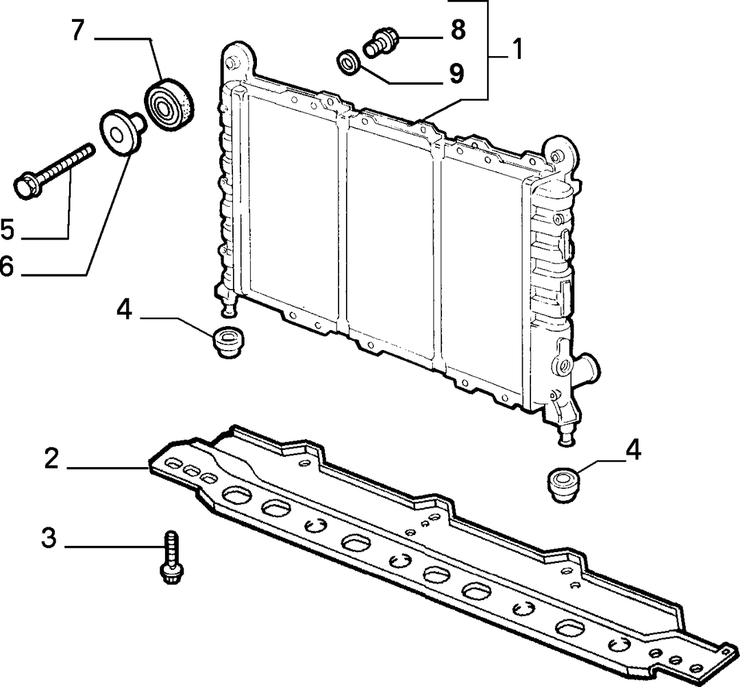 RADIATOR AND PIPING 4