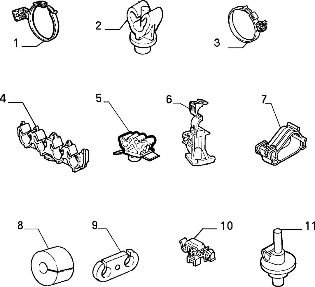 BRAKING SYSTEM FIXINGS 5