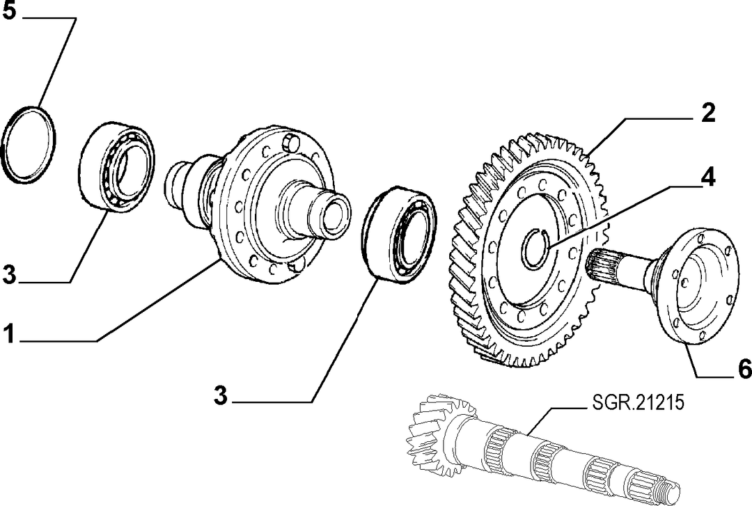 DIFFERENTIAL GEARS 5