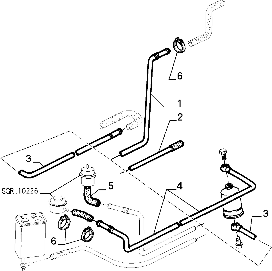 FUEL TANK PIPING 18