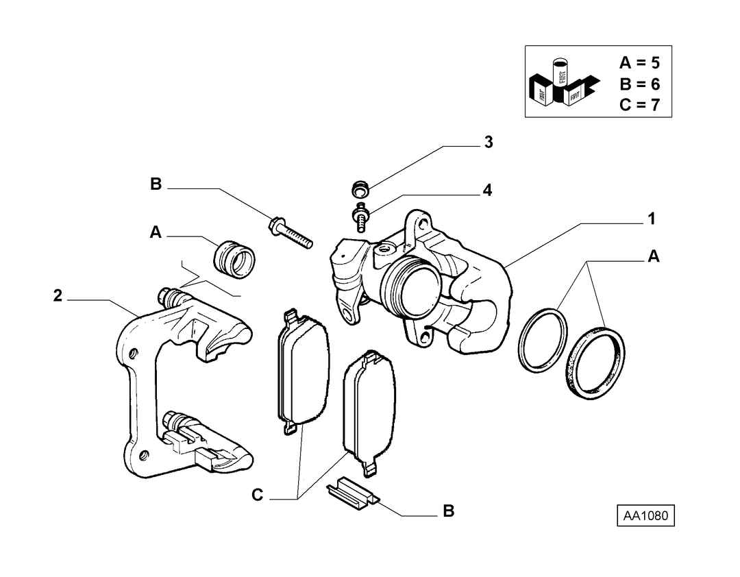 REAR CALIPER 6
