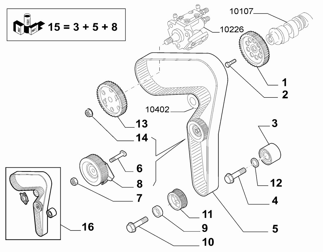 CAMSHAFT DRIVE 10