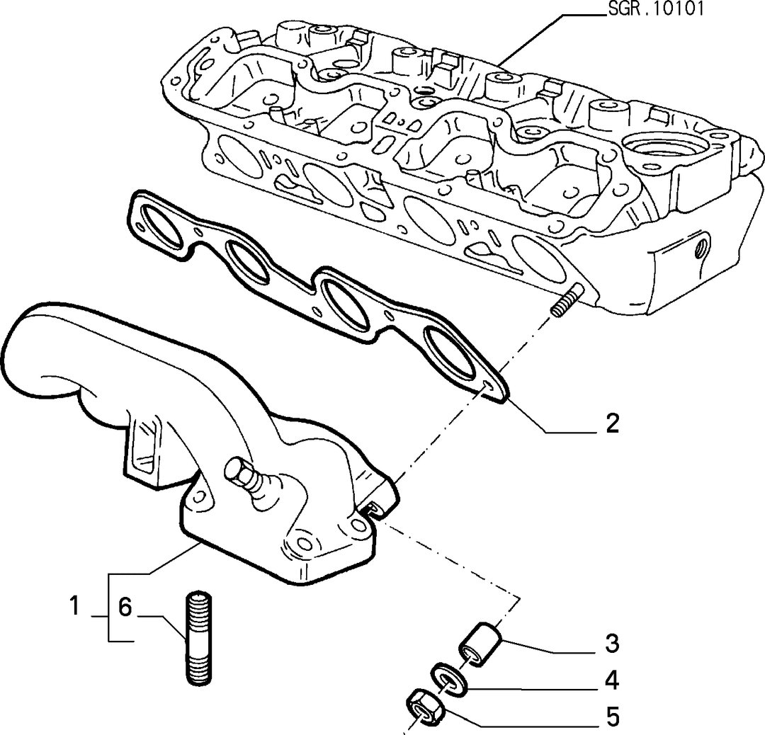 EXHAUST MANIFOLD 1