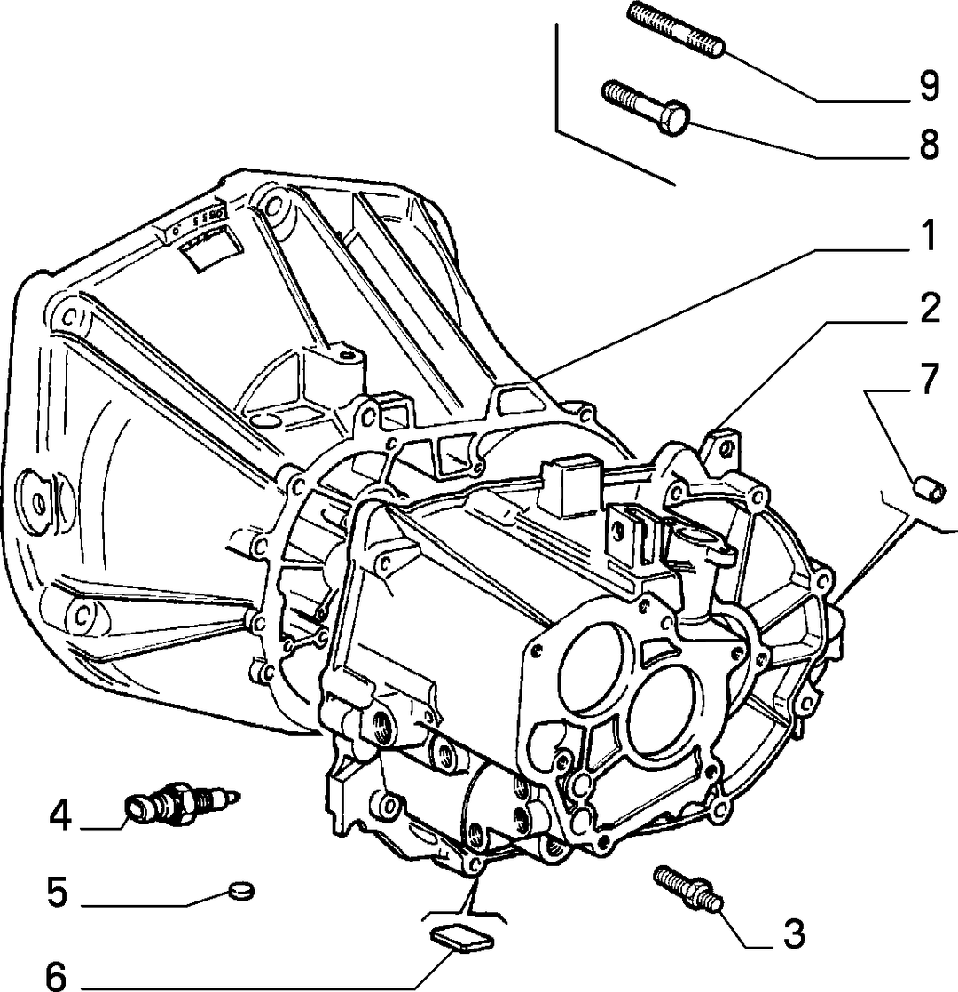 TRANSMISSION AND DIFFERENTIAL UNIT, CASING AND COVERS 4