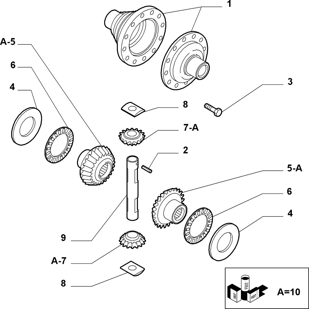 DIFFERENTIAL GEARS 6