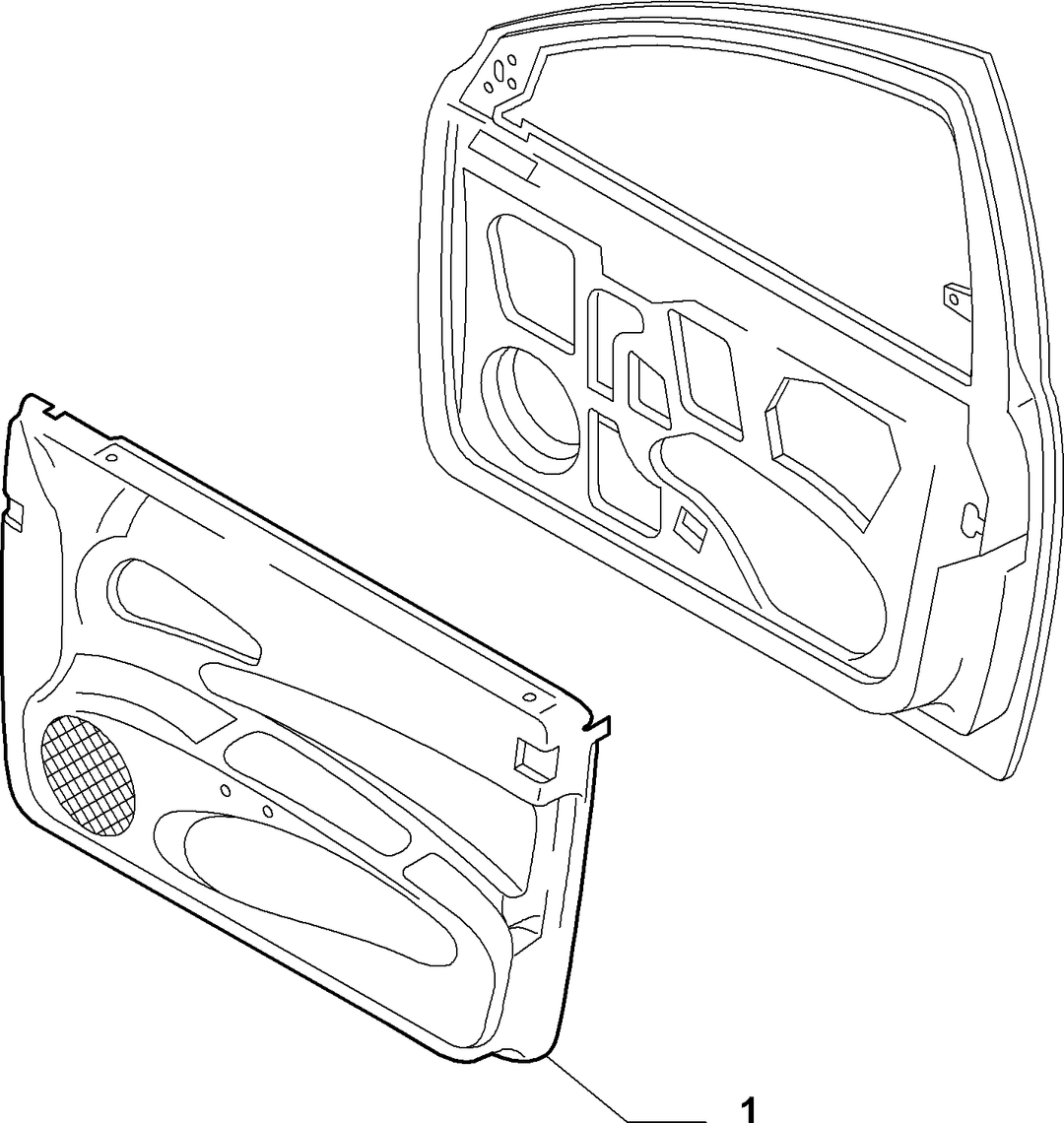INTERIOR PANELS FOR FRONT SIDE DOORS 17