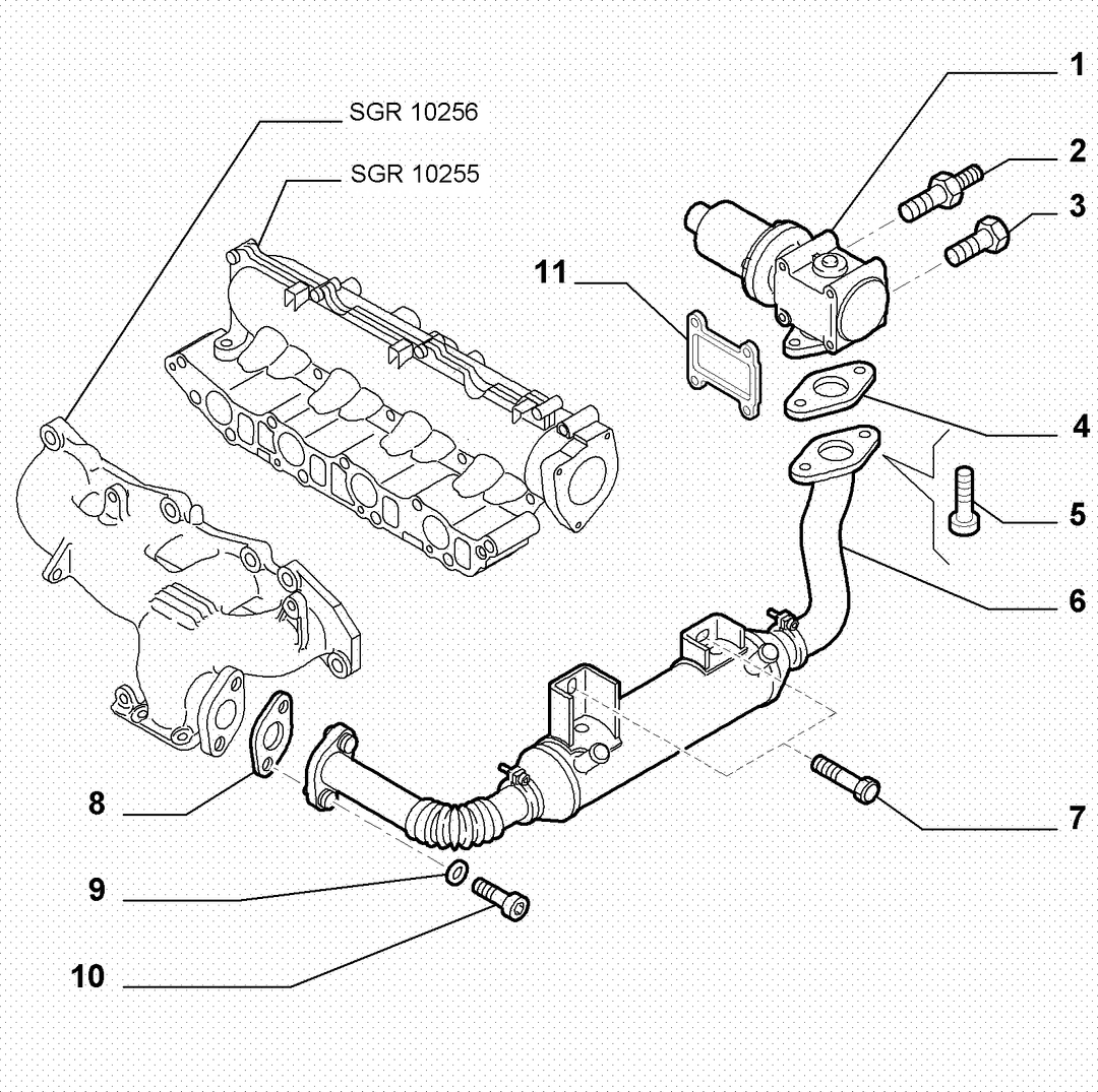 EXHAUST GAS CONTROL DEVICE 5