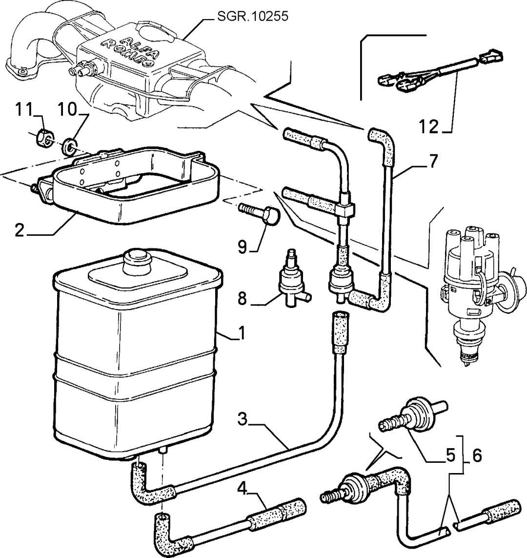 FUEL TANK PIPING 12