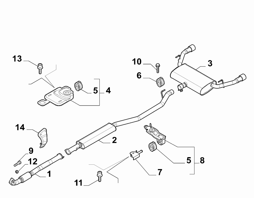 REAR AND CENTRAL PIPES 3
