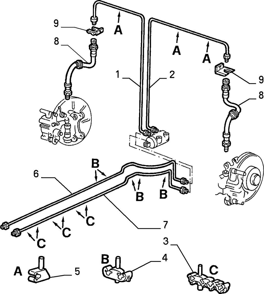 HYDRAULIC BRAKE CONTROL WITH ANTISKID 3