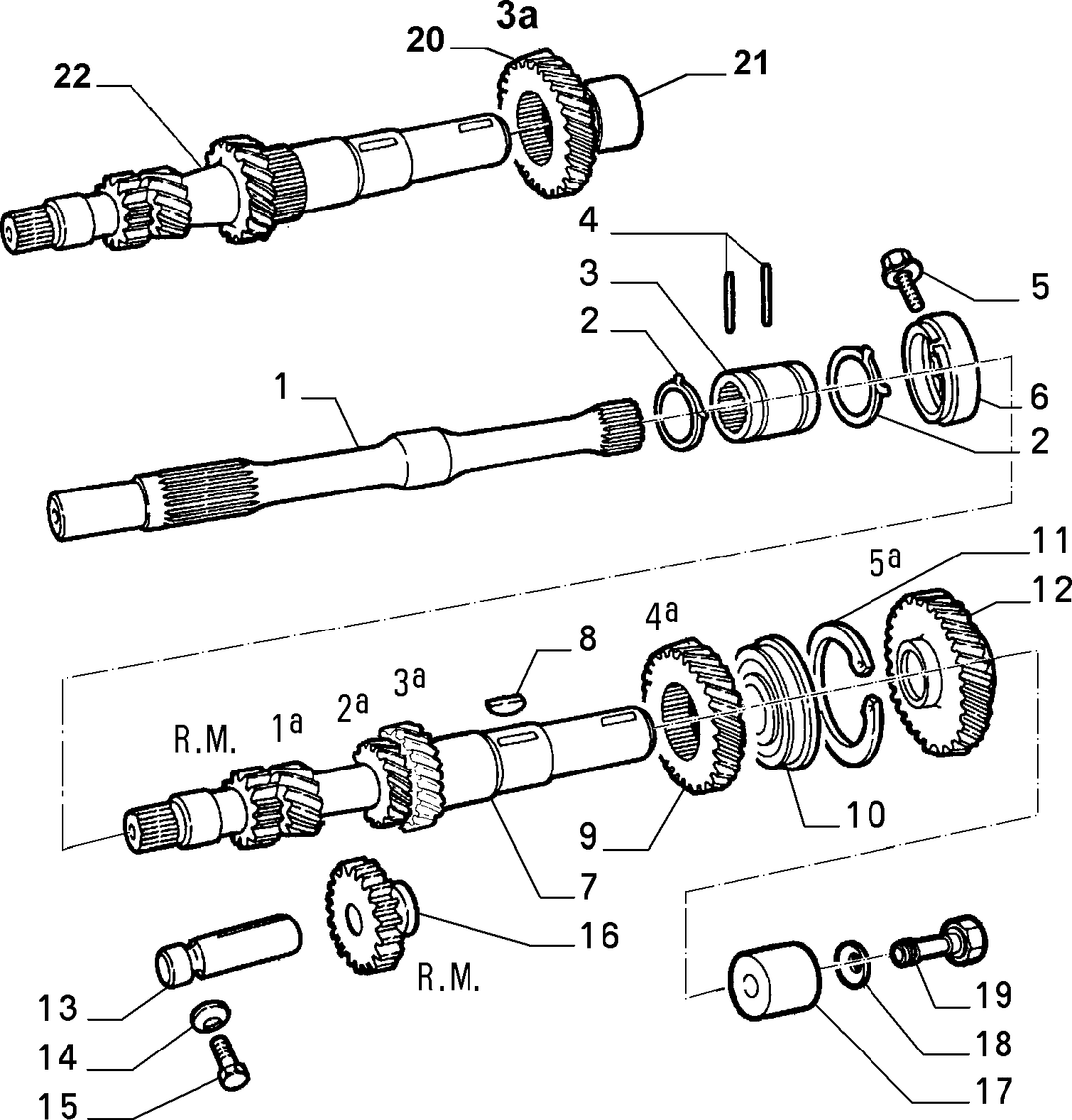 TRANSMISSION GEARS 1