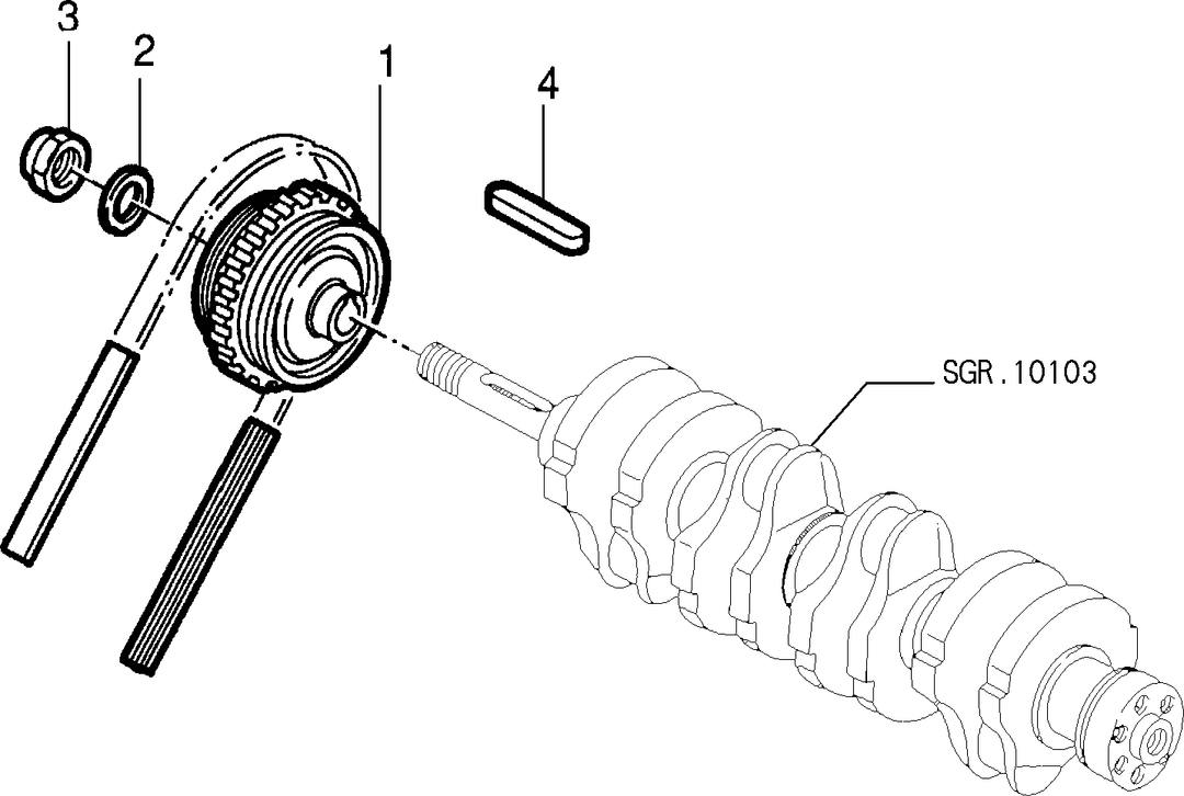 VARIOUS CONTROLS (BELTS AND PULLEYS) 1