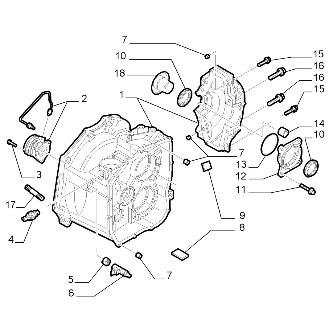 EVEN & ODD GEAR CLUTCH RELEASE RETAINERS 2