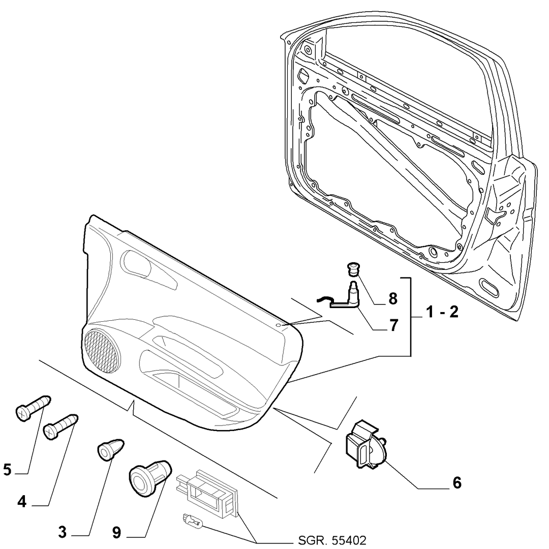 INTERIOR PANELS FOR FRONT SIDE DOORS 2