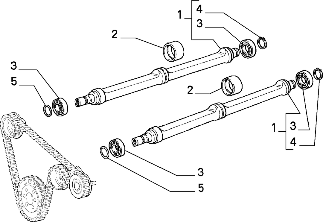 VARIOUS CONTROLS (BELTS AND PULLEYS) 11