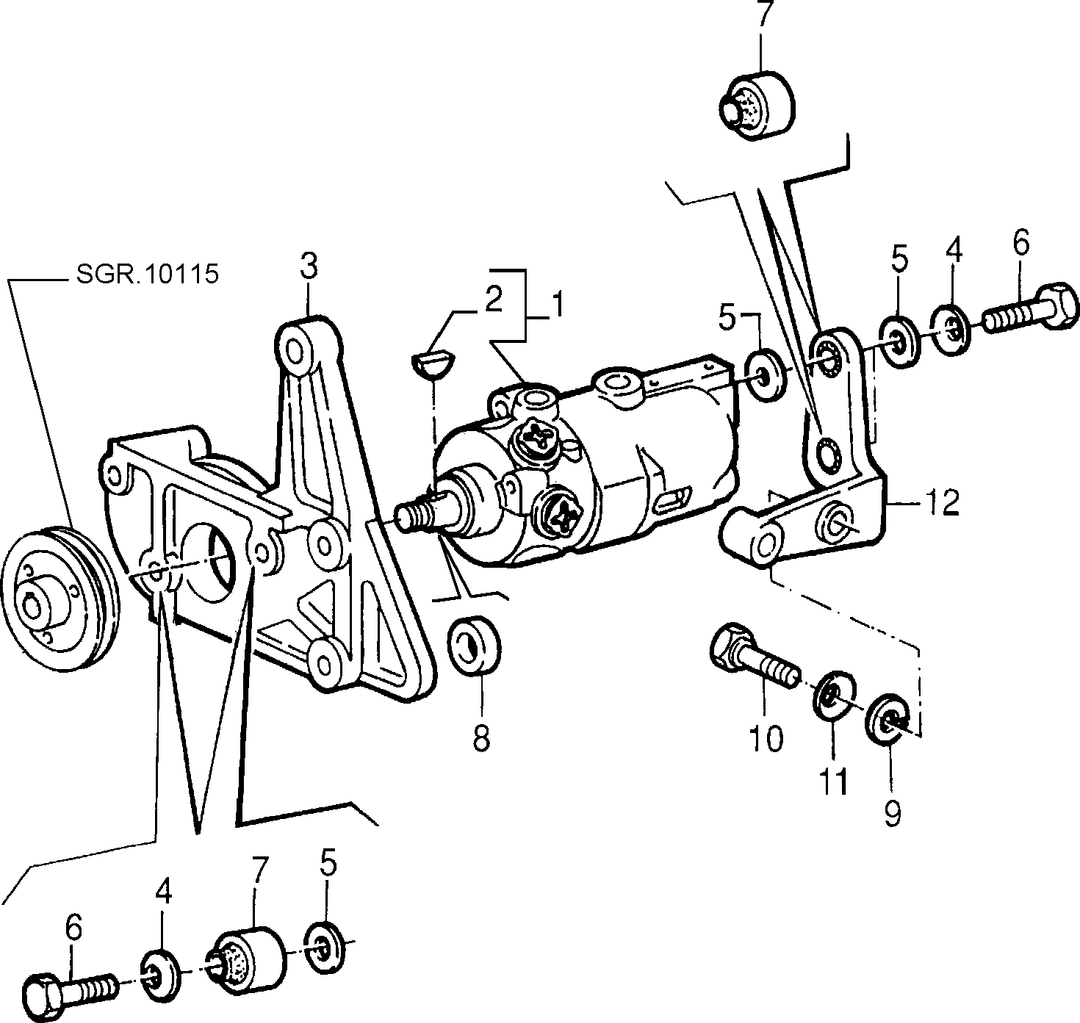 POWER STEERING PUMP 2