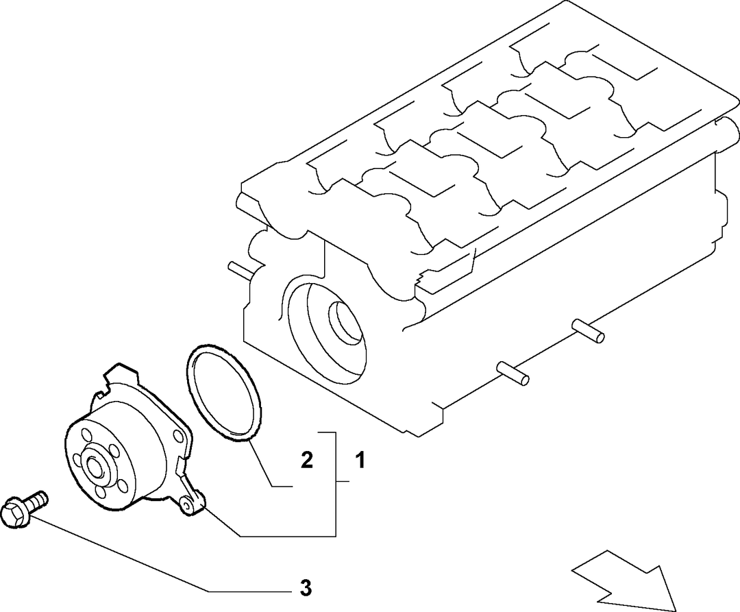 WATER PUMP AND LINES 4