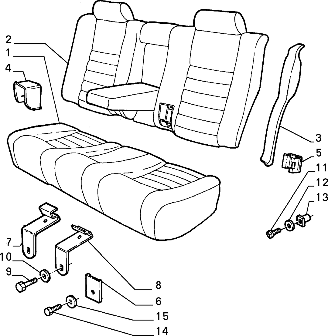 REAR SEAT  1