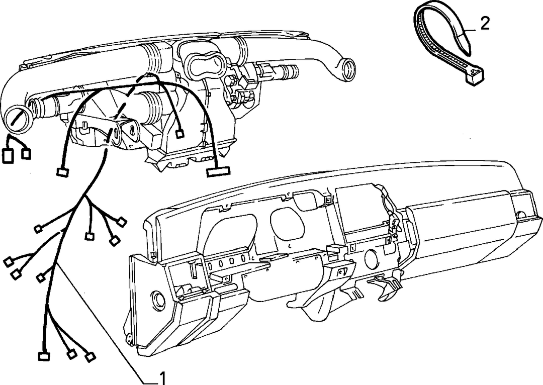 CABLE HARNESS (FRONT)  1
