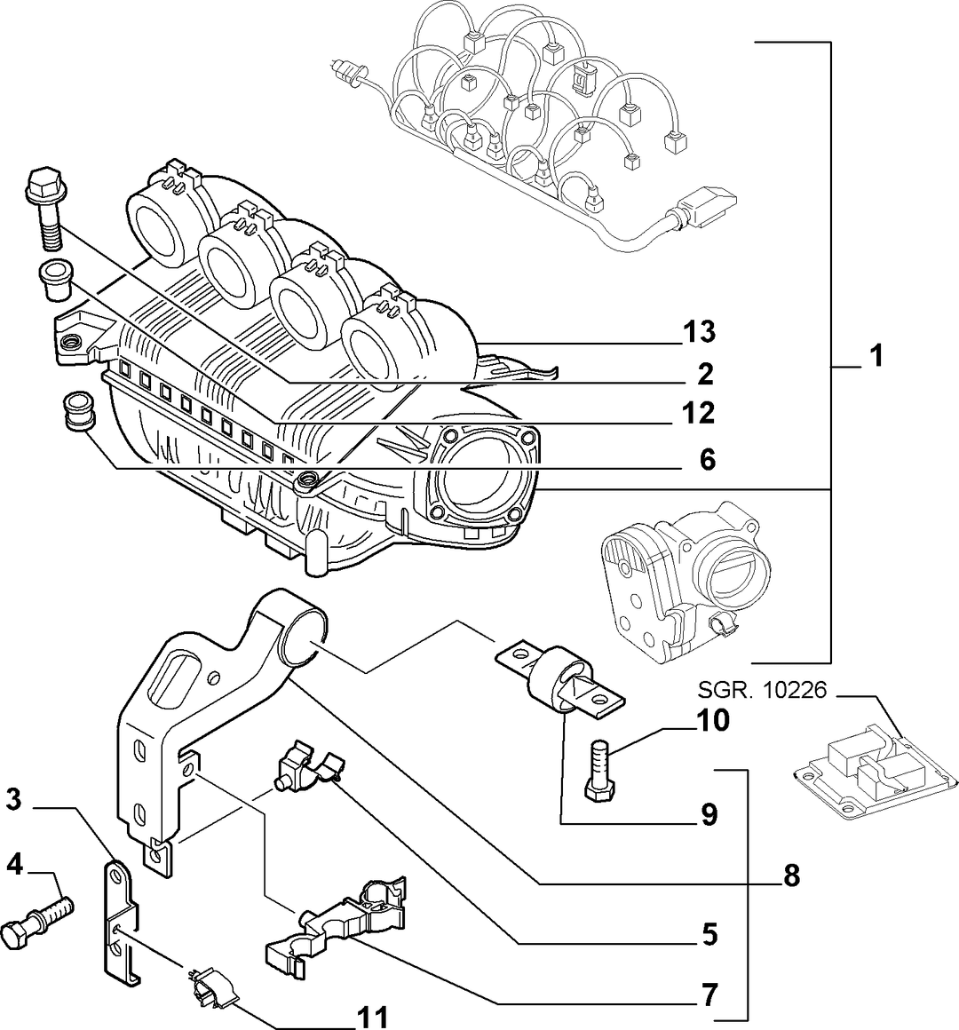 INTAKE MANIFOLD 4