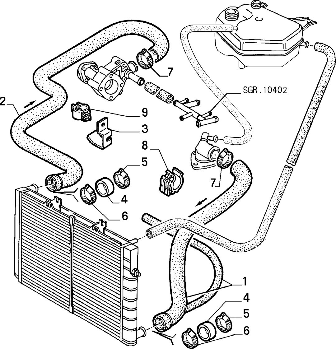 RADIATOR AND PIPING 3