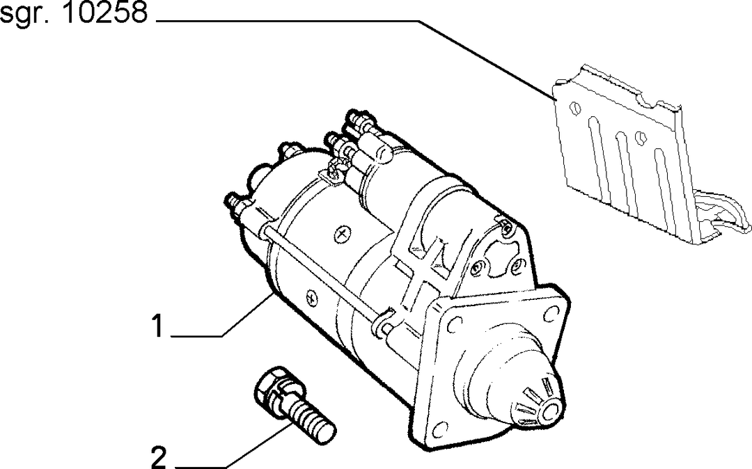 ENGINE STARTING EQUIPMENT 