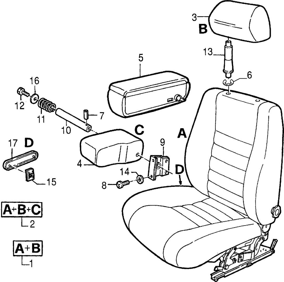 FRONT SEATS  1