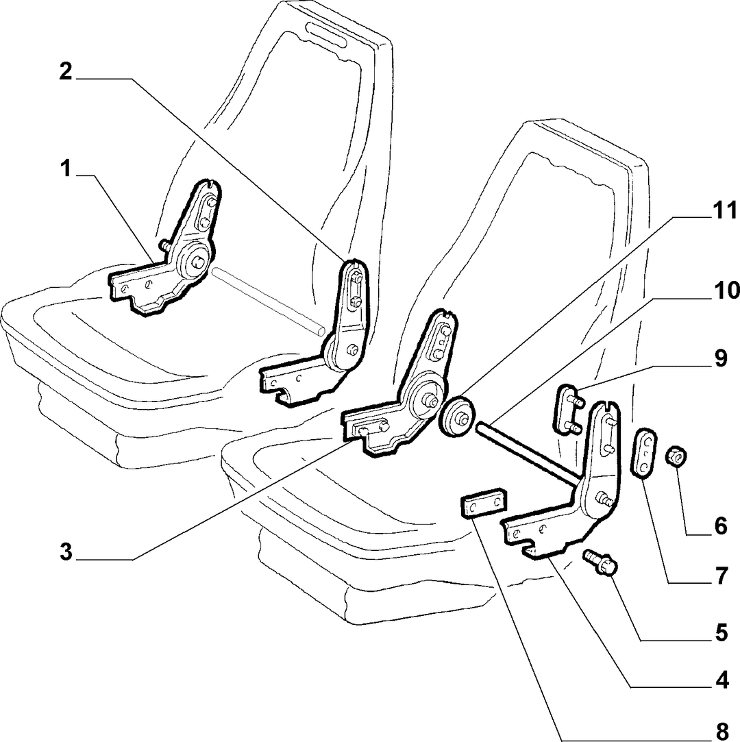 FRONT SEATS  5