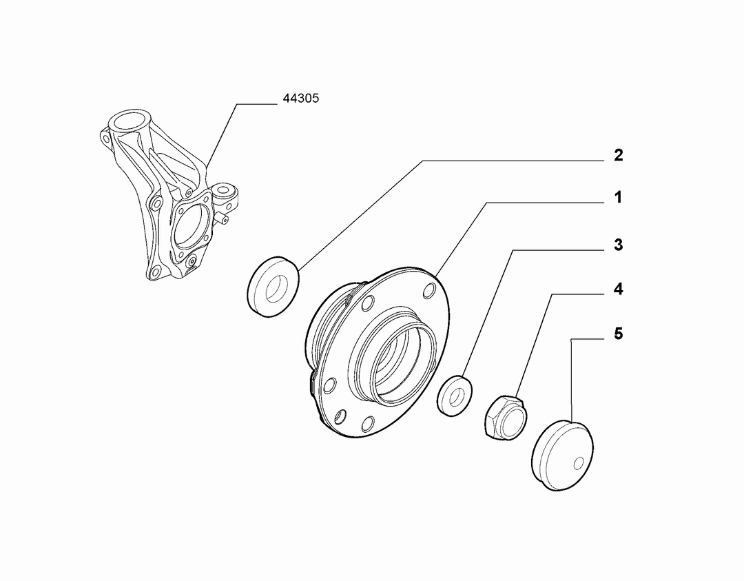 REAR FUSE AND HUB