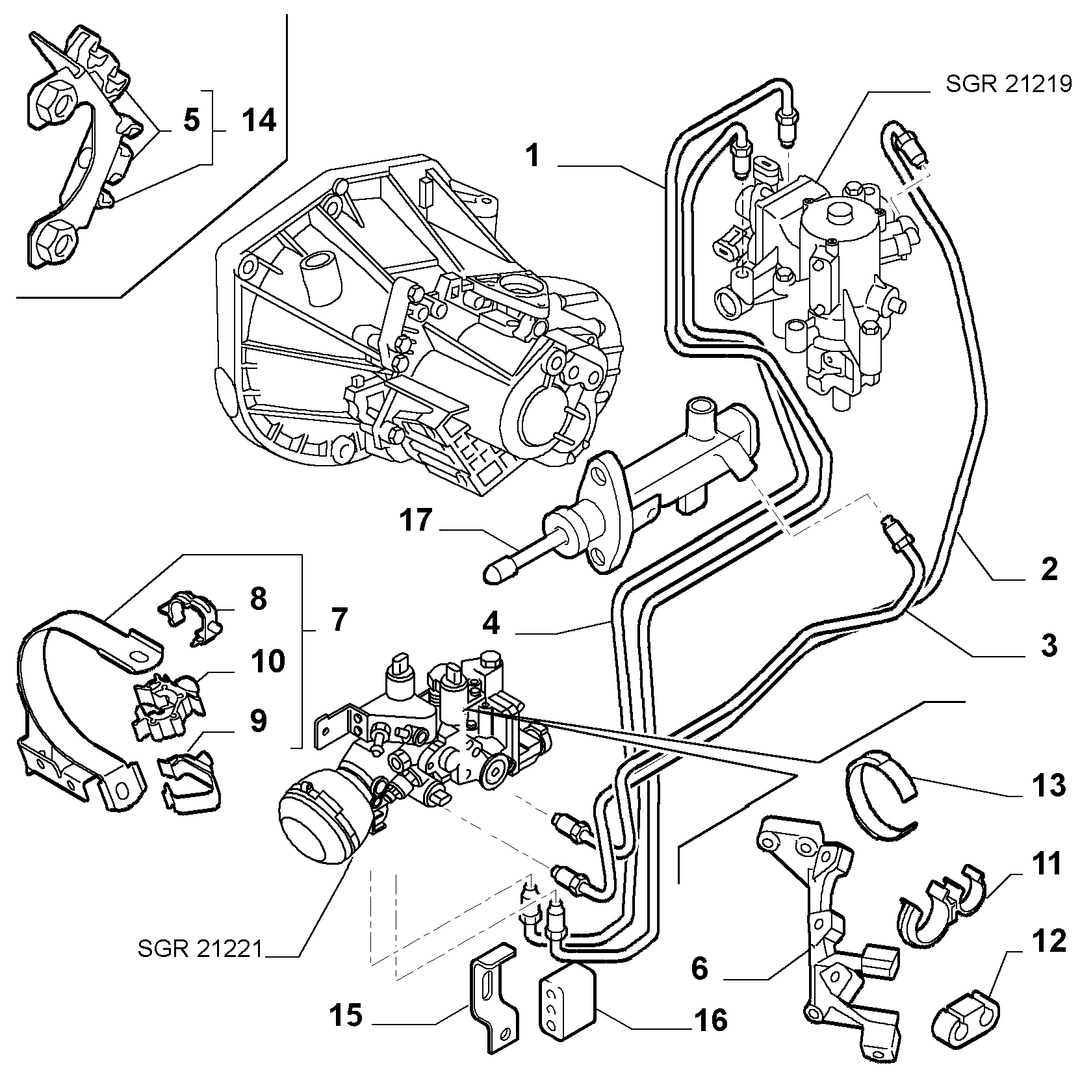CLUTCH RELEASE HYDRAULIC CONTROL 3