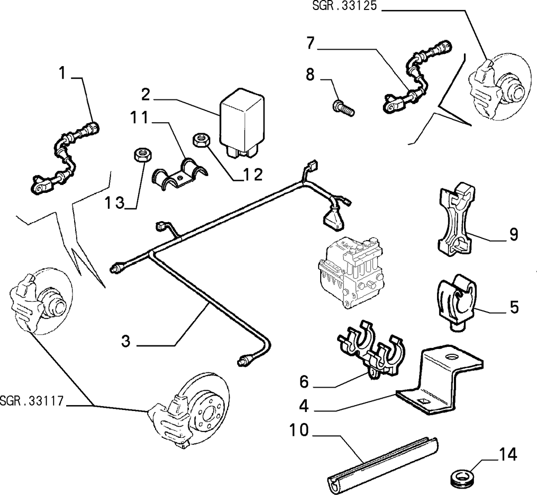 HYDRAULIC BRAKE CONTROL WITH ANTISKID  8