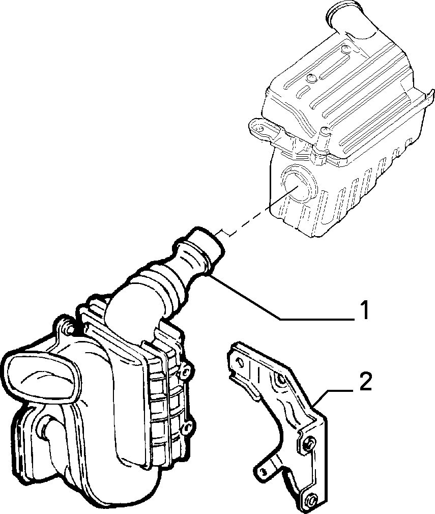 AIR FILTER AND PIPING 8