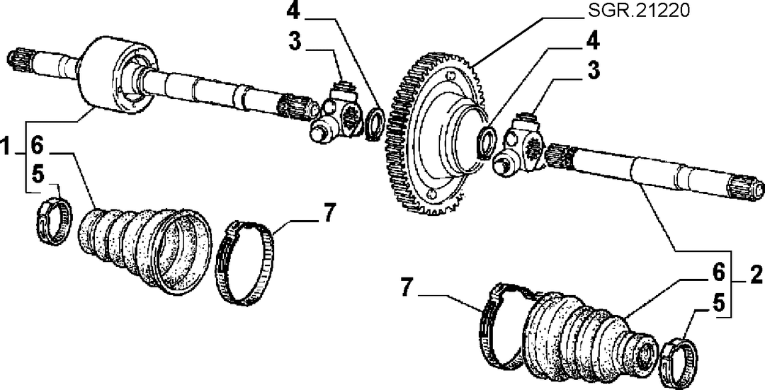 AXLE SHAFTS 1