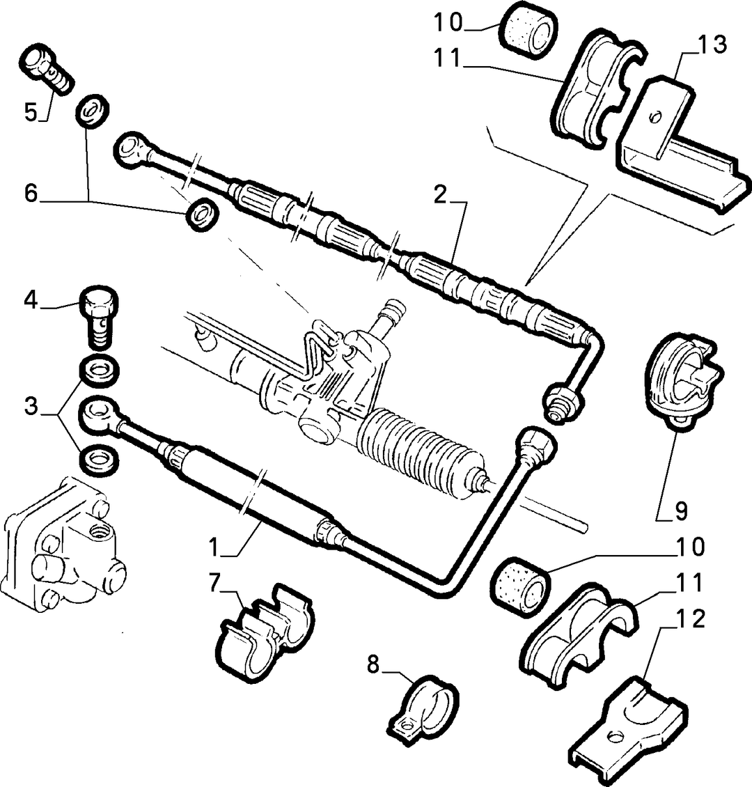 POWER STEERING HYDRAULIC SYSTEM 4