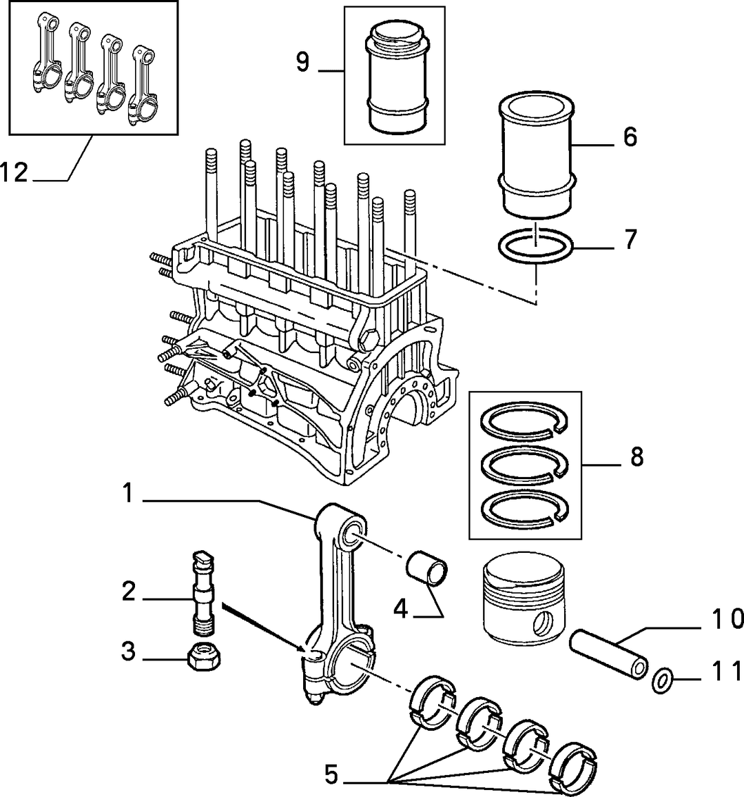 CONNECTING RODS AND PISTONS 1