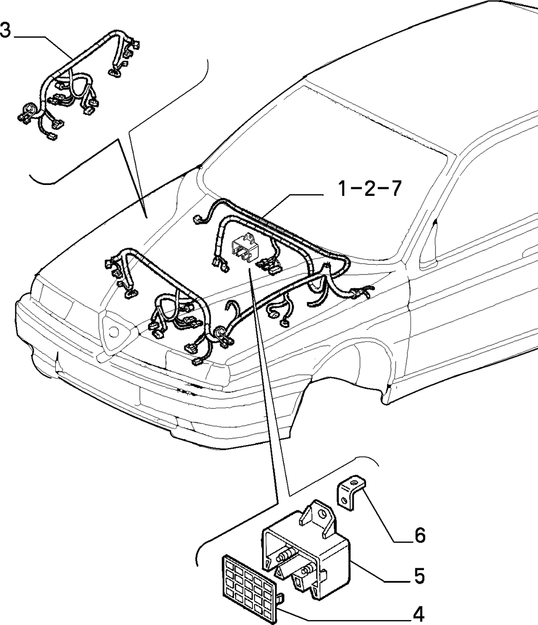 CABLE HARNESS (FRONT) 
