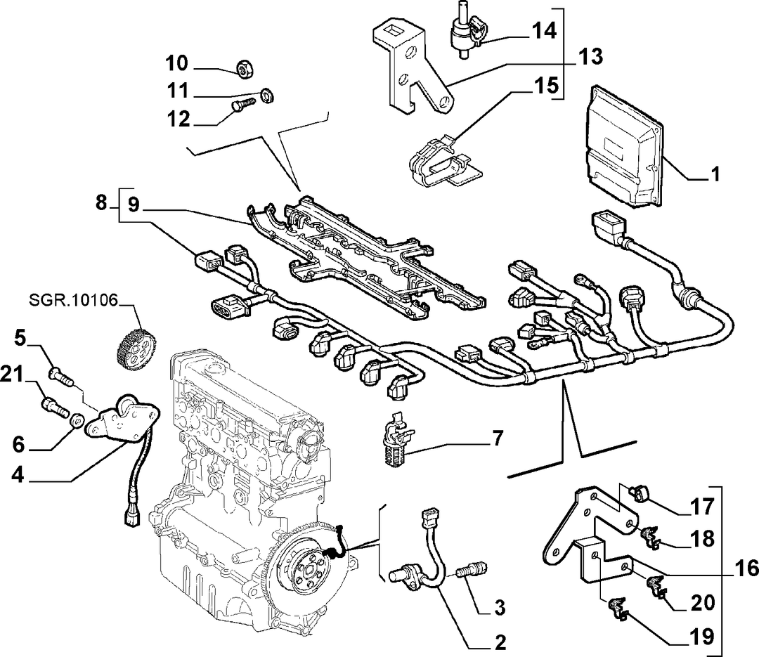 FUEL SUPPLY AND INJECTION 16