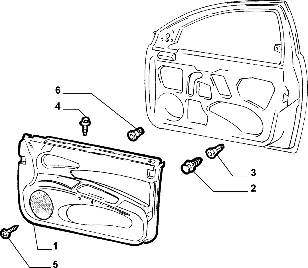 INTERIOR PANELS FOR FRONT SIDE DOORS 7
