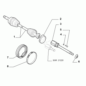 AXLE SHAFTS