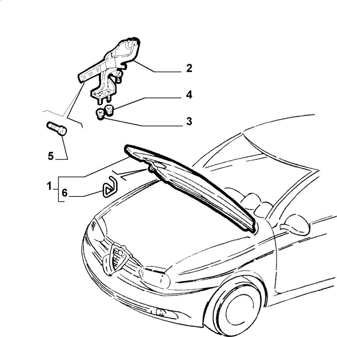 ENGINE COMPARTMENT LID  1