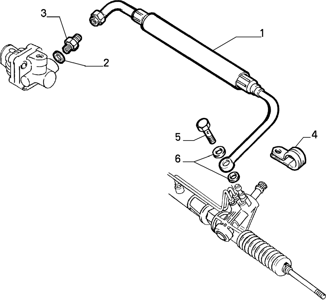 POWER STEERING HYDRAULIC SYSTEM 7