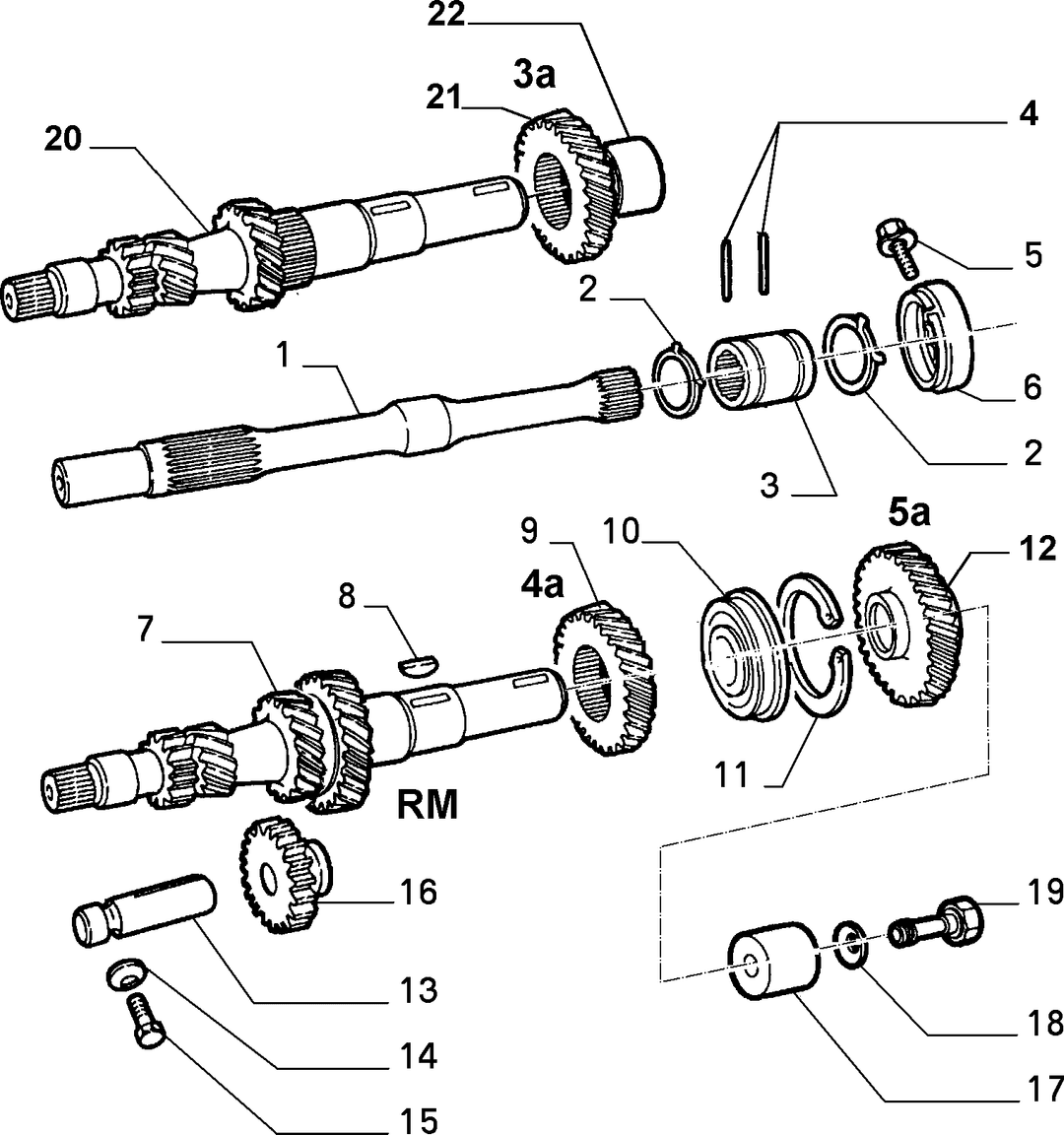 TRANSMISSION GEARS 1