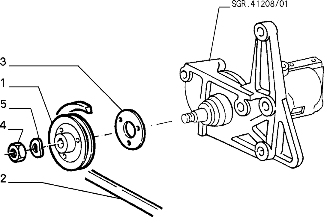 VARIOUS CONTROLS (BELTS AND PULLEYS) 6
