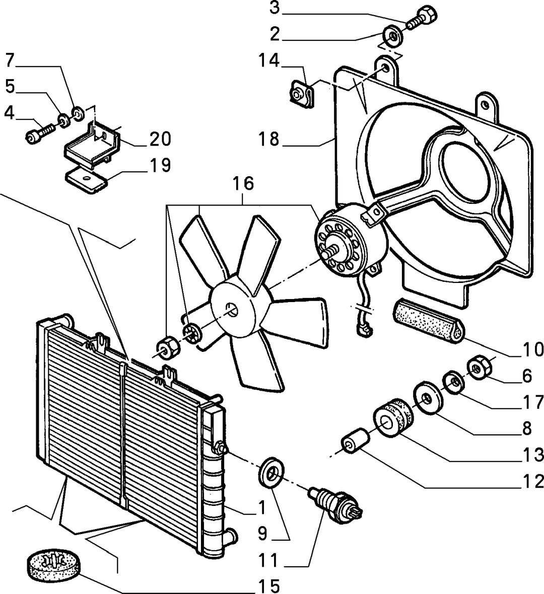 RADIATOR AND PIPING 8