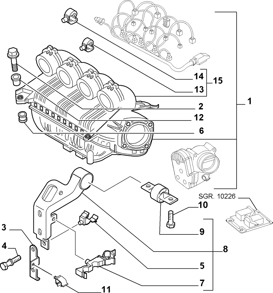 INTAKE MANIFOLD 6