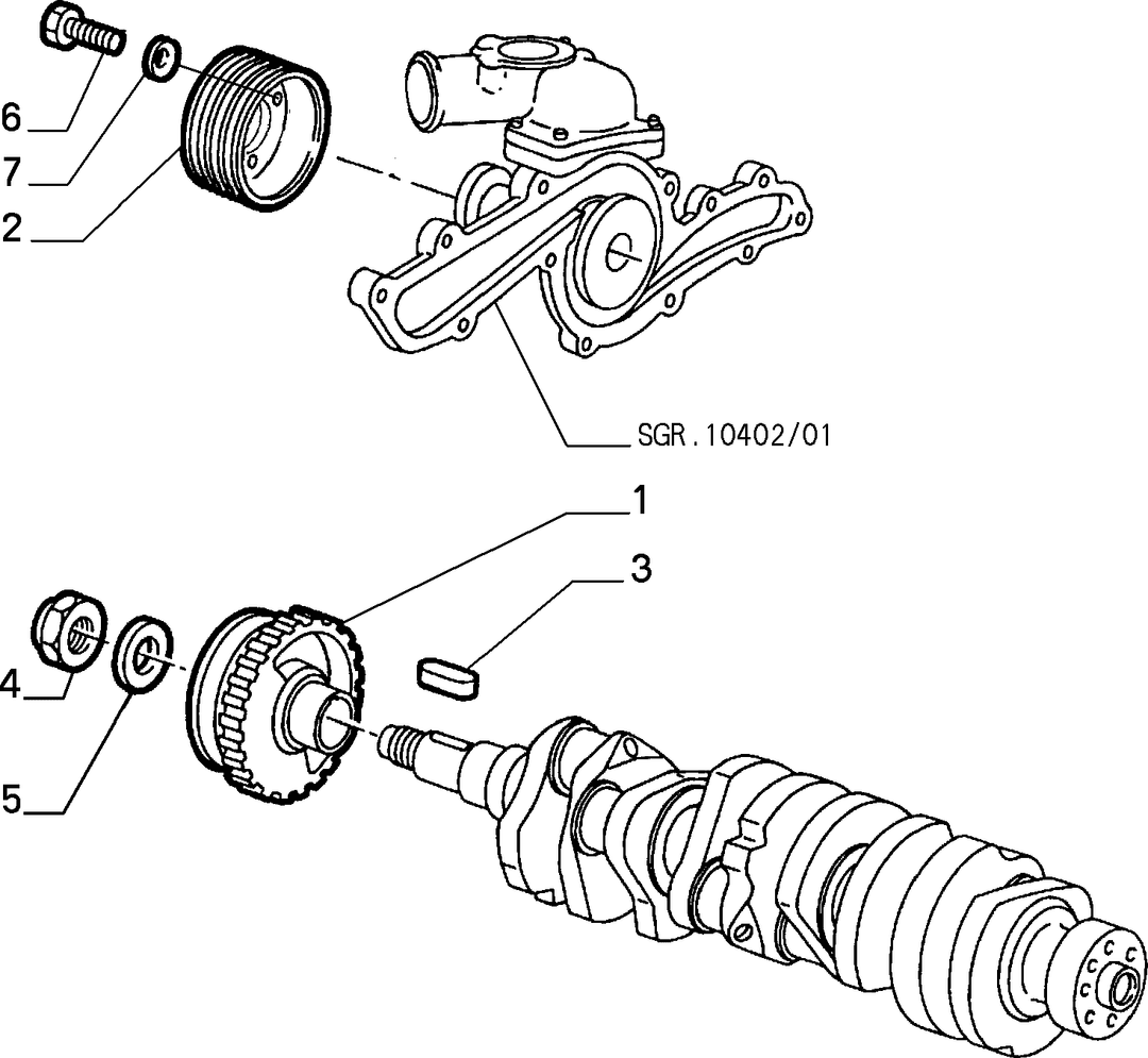 VARIOUS CONTROLS (BELTS AND PULLEYS) 6