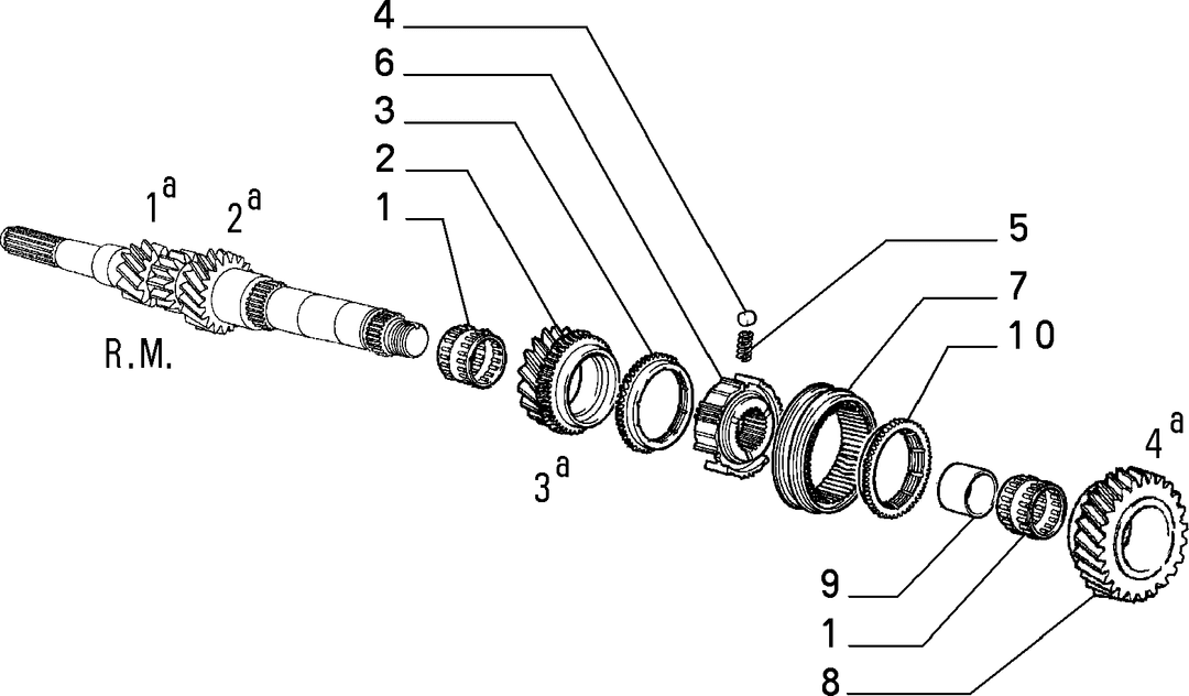 TRANSMISSION GEARS 1