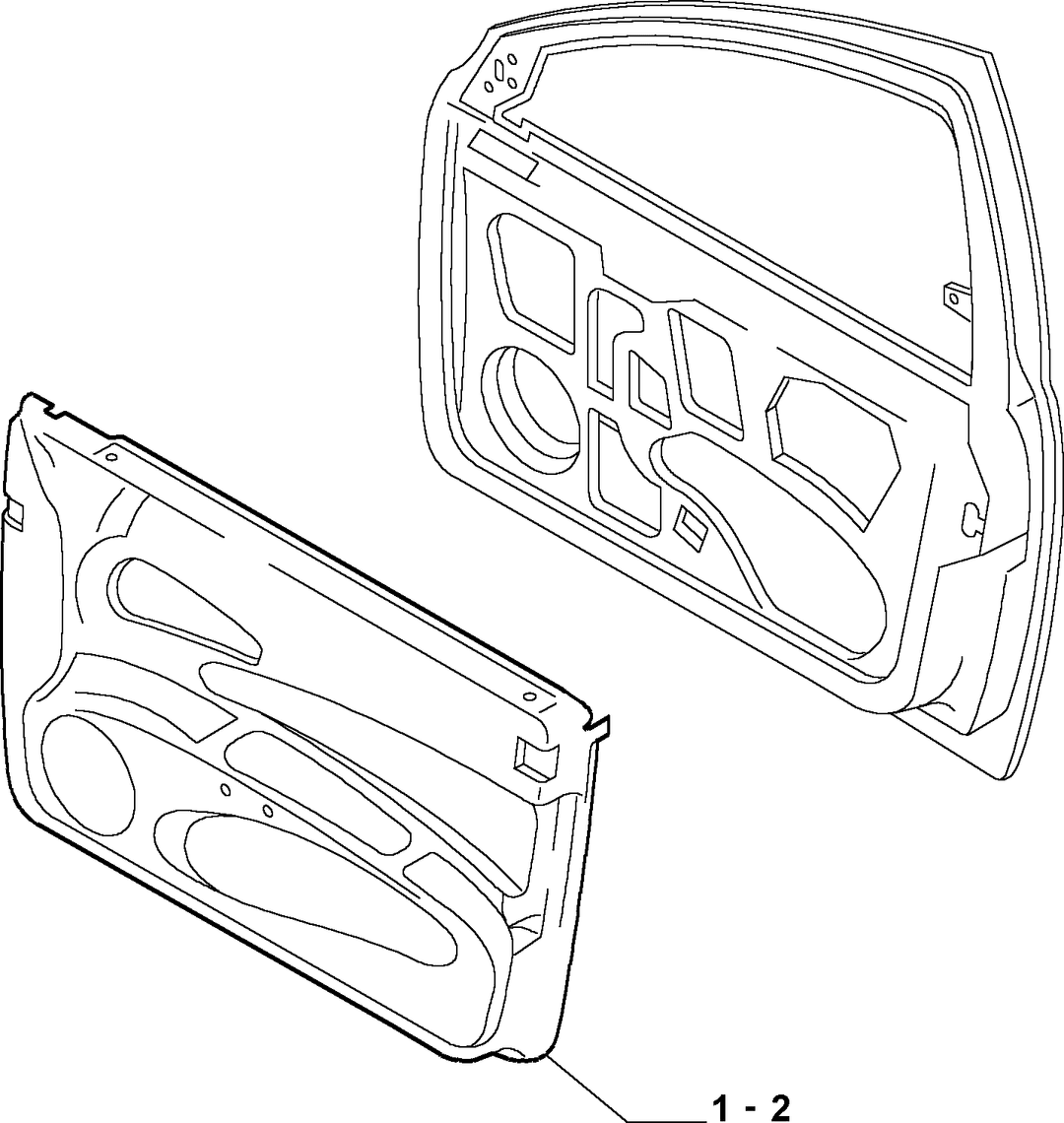 INTERIOR PANELS FOR FRONT SIDE DOORS 4