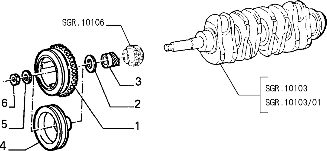 VARIOUS CONTROLS (BELTS AND PULLEYS) 1
