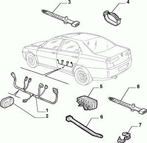 CABLE HARNESS (REAR SEAT)